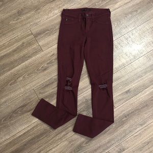 Kancan jeans in wine!